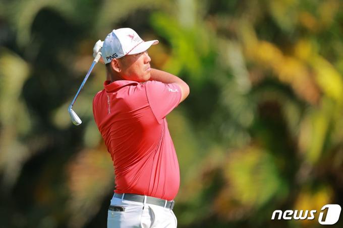 미국프로골프(PGA) 투어에 활약하는 재미 교포 김찬. ⓒ AFP=뉴스1