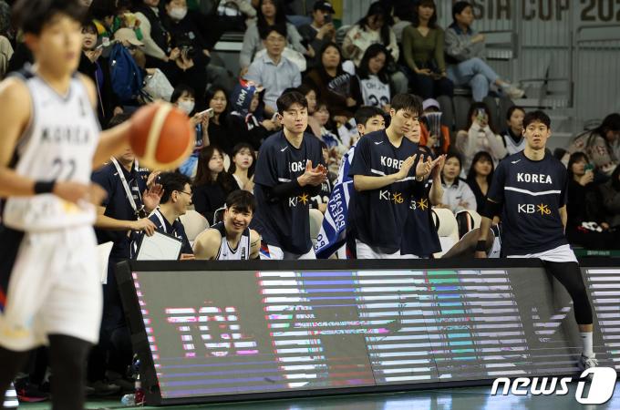 [사진] 대한민국, 96대62 대승 거두며 예선 첫 승 신고