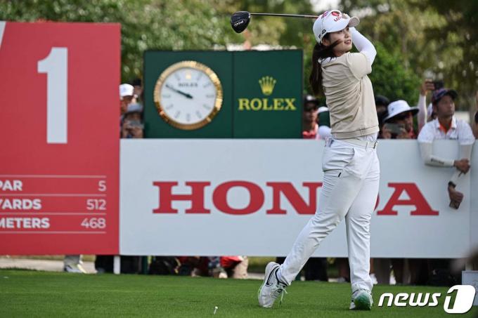 미국여자프로골프(LPGA) 투어의 최혜진. ⓒ AFP=뉴스1