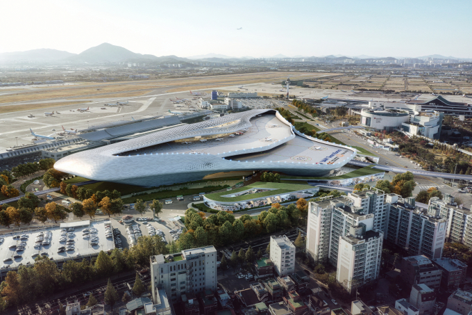 서울시가 서남권 대개조 구상을 내놨다. 사진은 사업 대상에 포함된 김포공항 혁신지구 조감도. /사진=서울시 