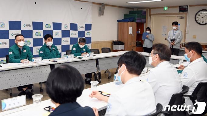 [사진] 이한경 본부장, 경기도의료원 의정부병원 방문