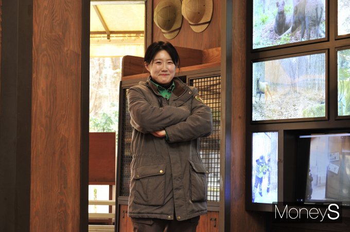 이지연 버랜드 사육사 /사진= 지선우 기자