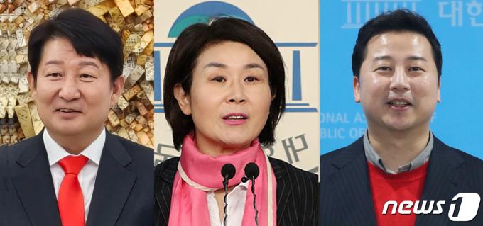 국민의힘 경선에서 승리한 권영진 전 대구시장(대구 달서병) 김희정 전 여성가족부 장관(부산 연제), 장예찬 전 최고위원(부산 수영)