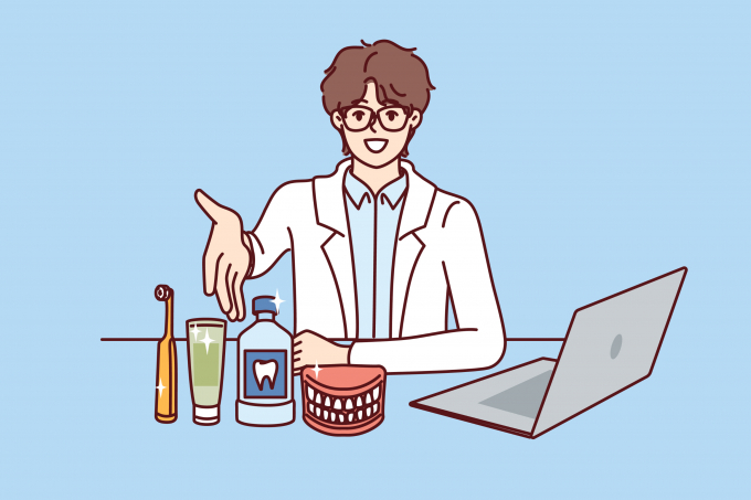 잇몸 조직이 소실되며 치아 뿌리 방향으로 치아와 치은 부착 부위가 이동하는 현상을 '치은퇴축'이라고 부른다. 치아와 잇몸 사이 틈새에 세균성 치태가 쌓이면서 잇몸에 염증이 시작되는데 이때 하방의 치조골(잇몸뼈)을 녹이면서 잇몸도 따라 내려간다. 사진은 기사와 직접적인 관련 없음. /사진=이미지투데이