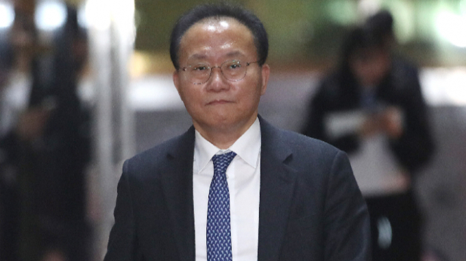 윤재옥 국민의힘 원내대표는 여야의 4.10총선 선거구 협상 타결을 두고 "만시지탄이지만 다행으로 생각한다"고 주장했다. 사진은 윤재옥 국민의힘 원내대표가 29일 서울 여의도 국회에서 원내대표회동을 갖기 위해 의장실로 이동하는 모습. /사진=뉴스1