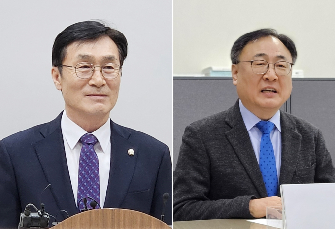 충북 청주서원에 이장섭 현역 의원(왼쪽)과 이광희 전 도의원이 2인 경선에 나선다. /사진=뉴시스 