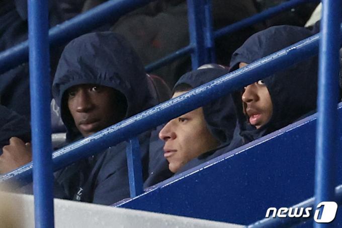 PSG 음바페(가운데). ⓒ AFP=뉴스1
