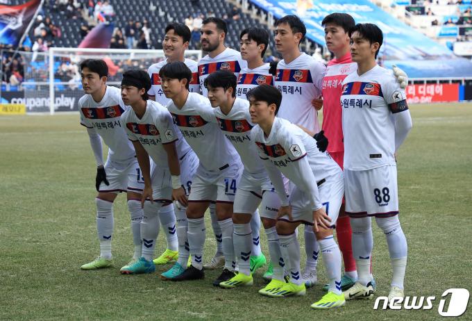 [사진] 수원FC, 개막 경기 베스트 일레븐