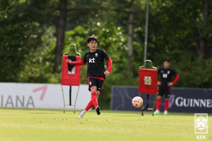 광주FC 미드필더 정호연 (대한축구협회 제공)