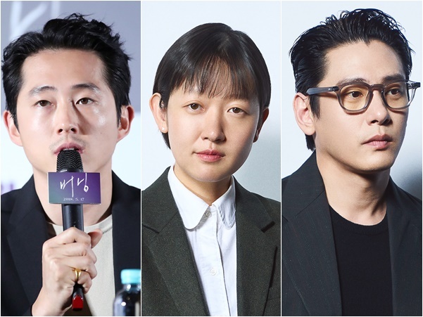 스티븐 연, 셀린 송, 유태오(왼쪽부터) / 뉴스1DB, CJ ENM 제공