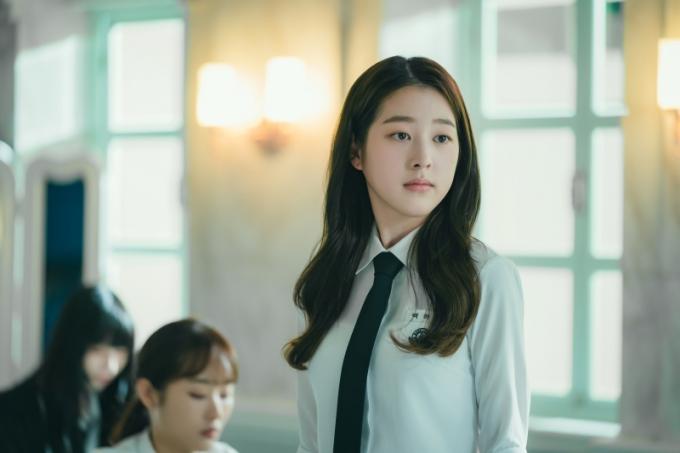 '피라미드 게임' 속 백하린 역의 정다아 / 티빙 제공