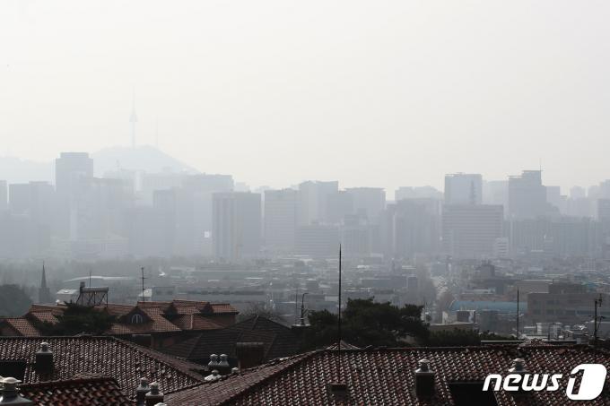 [사진] 미세먼지 가득