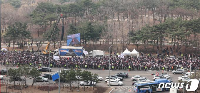 [사진] 거리로 나선 의사들