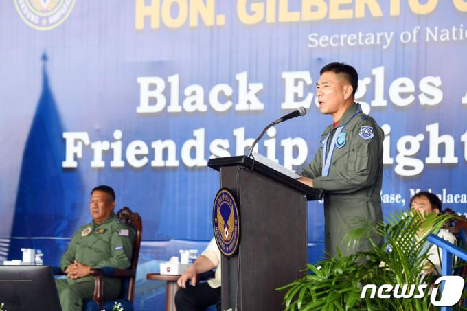 [사진] 축사하는 박창규 사령관
