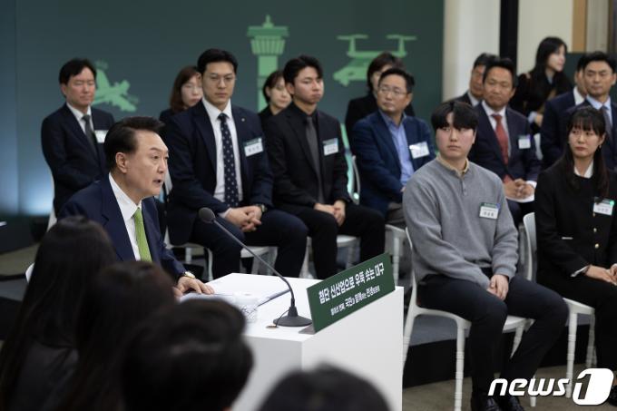 [사진] 민생토론회 발언하는 윤 대통령