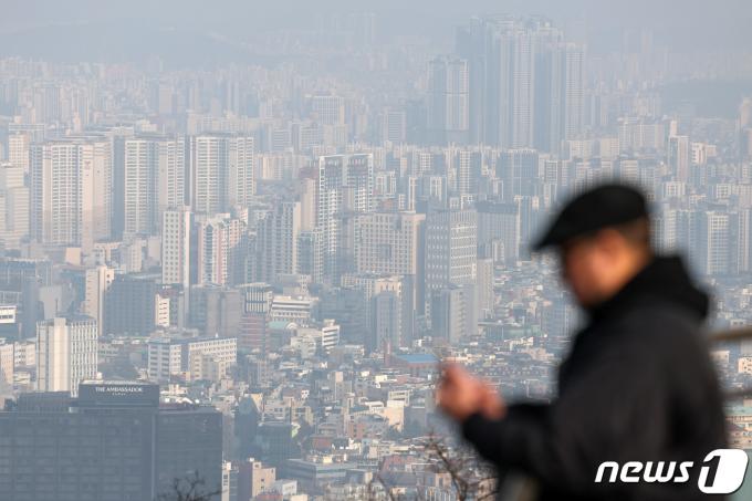 서울 시내 일대 아파트 단지 모습. (뉴스1 DB) ⓒ News1 민경석 기자
