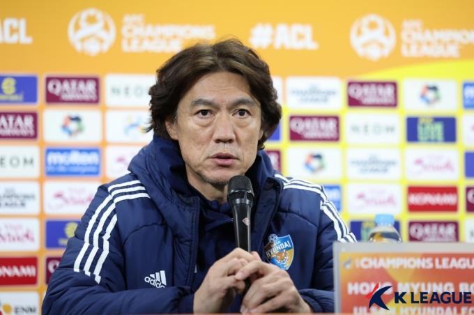 홍명보 울산 현대 감독(한국프로축구연맹 제공)