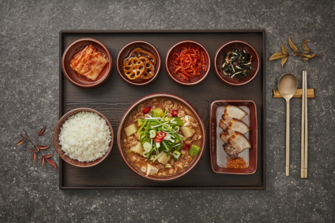 서분례명인청국장 메인메뉴. /사진=다이어리알