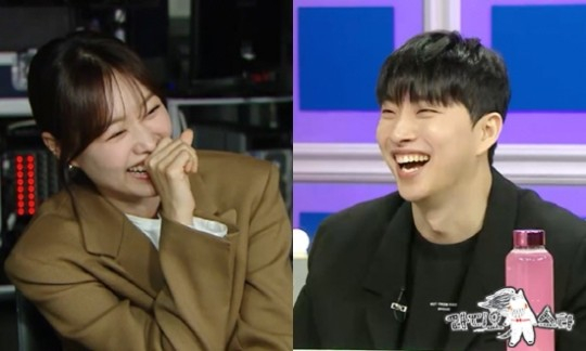 유튜버 박위가 걸그룹 시크릿 출신 가수 송지은과 러브스토리를 공개한다. /사진='라디오스타' 제공