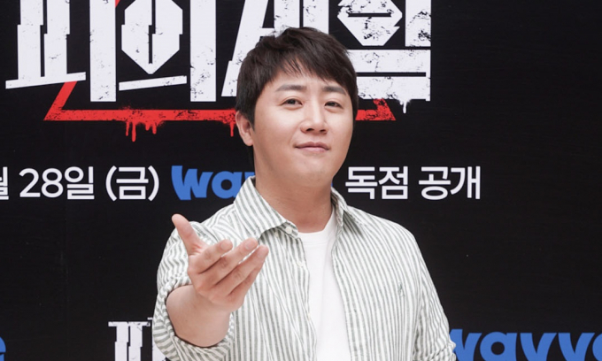 프로게이머 출신 방송인 홍진호가 결혼한다. 사진은 지난 4월 서울 영등포구 여의도동 여의도 콘래드 서울에서 진행된 '2023 웨이브 콘텐츠 라인업 설명회'에 참석한 방송인 홍진호. /사진=웨이브 제공