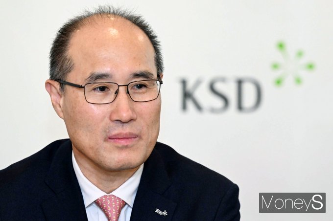[머니S포토] 예탁원 CEO 취임 1주년 맞이한 이순호 사장