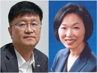 KB국민은행 신임 사외이사로 추천된 김성진 미래에셋자산운용 고문(사진 좌측)과 이정숙 전 서울동부지장법원조정센터 상임조정위원./사진=KB국민은행