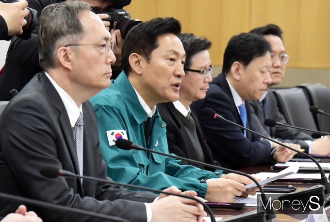 ▲ 발언하는 오세훈 시장