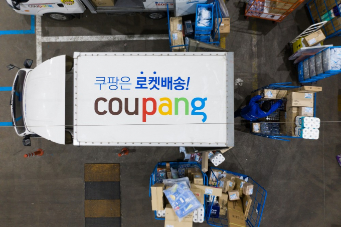 사진은 쿠팡의 배송차량. /사진=쿠팡