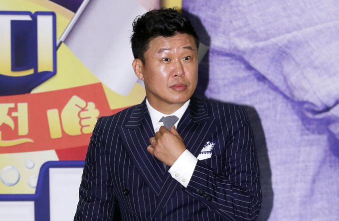 코미디언 홍록기가 파산한 사실이 뒤늦게 알려졌다. 사진은 지난 2016년 8월 서울 영등포구 여의도 콘래드서울 호텔에서 진행된 MBN 예능프로그램 '코미디 청백전-사이다' 제작발표회에 참석한 코미디언 홍록기. /사진=머니투데이
