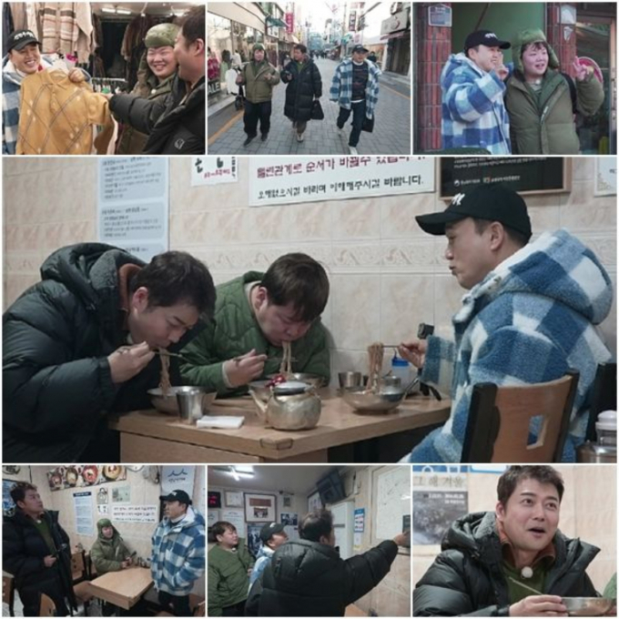 전현무가 방송 중 전 여친 한혜진이 언급되자 진땀을 빼며 당황하는 모습을 보였다. /사진=MBN 전현무계획(뉴시스)