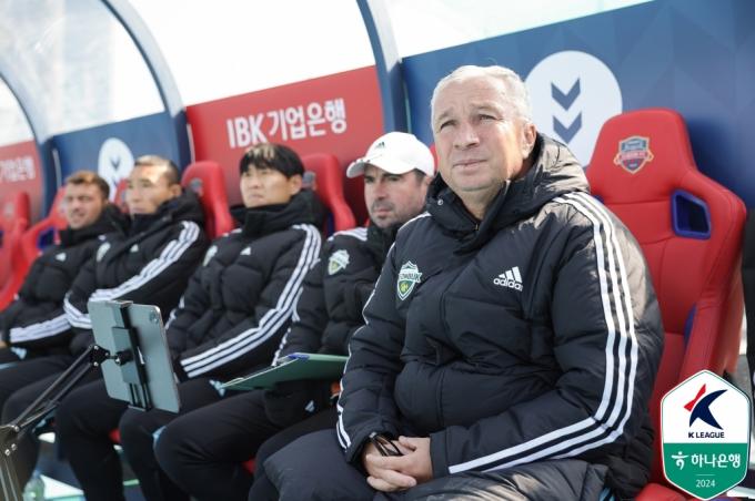 전북 현대의 단 페트레스쿠 감독.(한국프로축구연맹 제공)