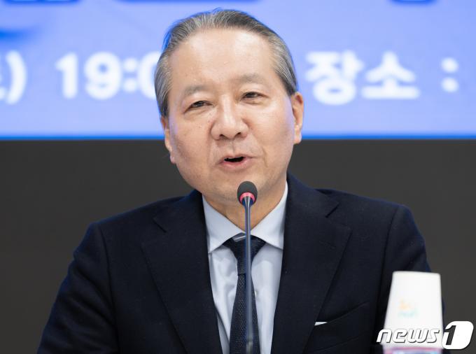 [사진] 모두발언 하는 주수호 후보