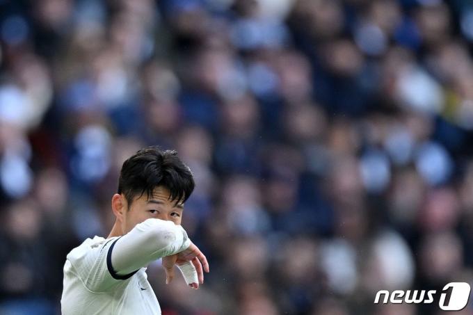 토트넘의 손흥민. ⓒ AFP=뉴스1