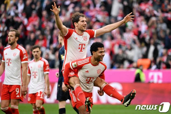 바이에른 뮌헨이 마인츠를 8-1로 대파했다. ⓒ AFP=뉴스1