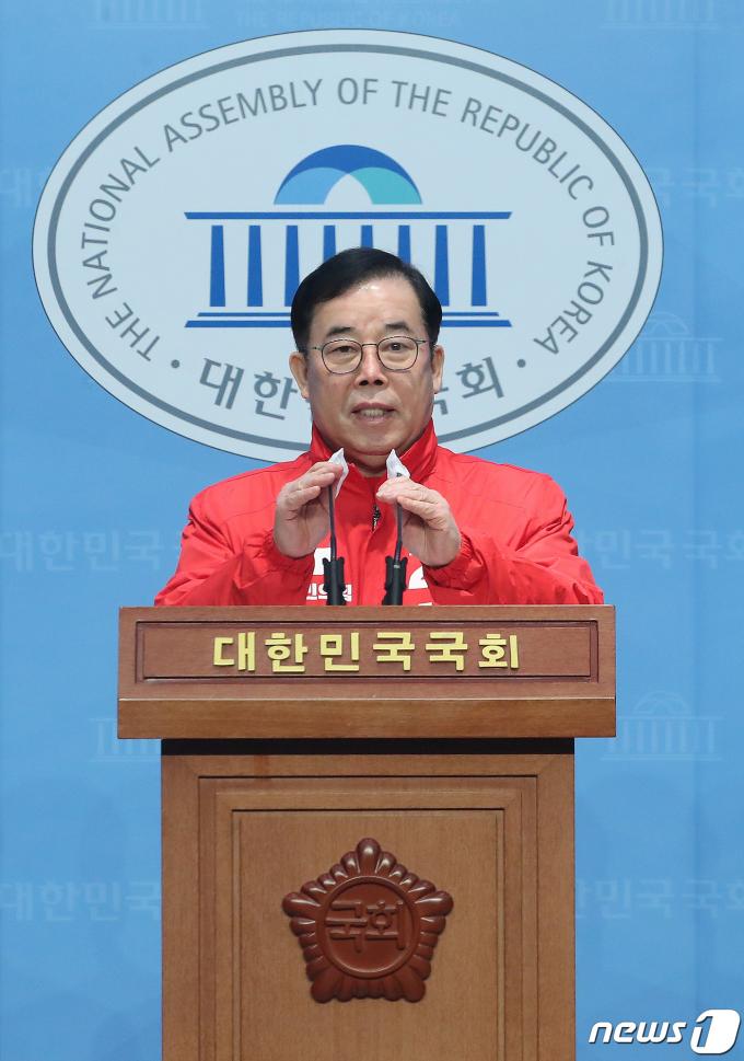 [사진] 박성중 의원 '제22대 총선 부천을 출마합니다'