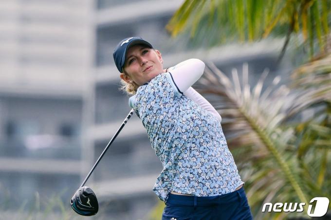 블루베이 LPGA에서 생애 첫 우승을 차지한 베일리 타디(미국). ⓒ AFP=뉴스1