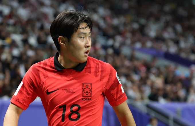 이강인이 황선홍 감독이 이끄는 대표팀 명단에 포함됐다. 사진은 지난 아시안컵 당시 이강인이 경기에서 활약하는 모습. /사진=뉴스1