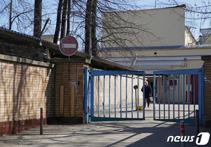 러시아 레포르토보 구금 센터. 23.04.06 ⓒ 로이터=뉴스1 ⓒ News1 김예슬 기자