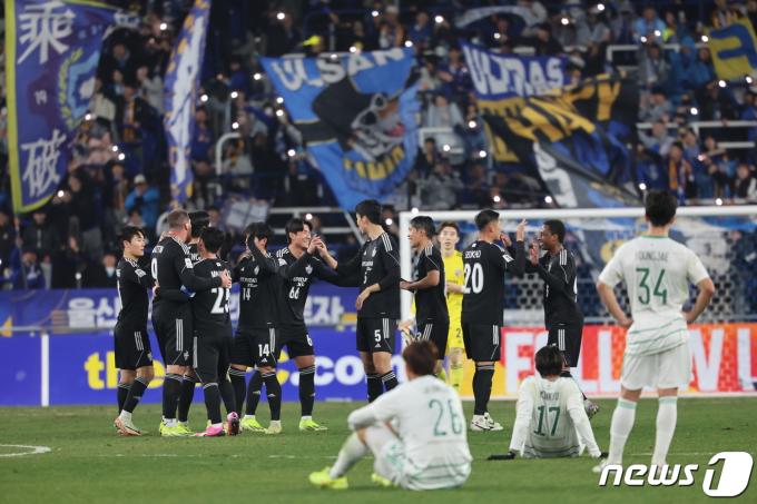 [사진] 전북 제압한 울산, ACL 4강 진출