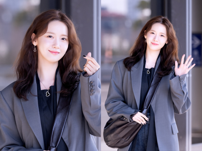 소녀시대 윤아가 서울 강서구 방화동 김포국제공항을 통해 출국했다. /사진=키린 제공
