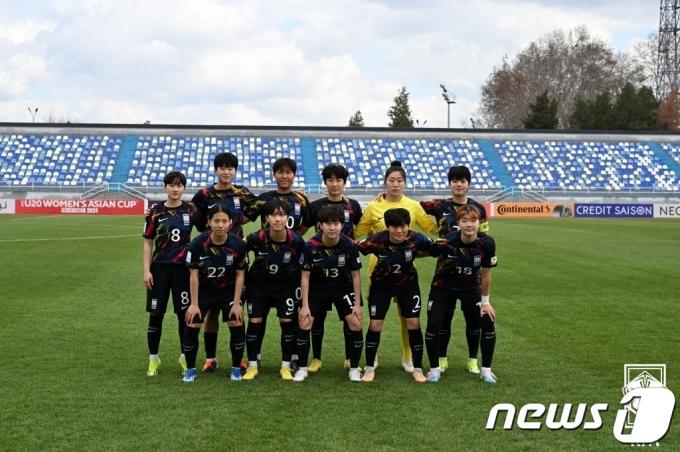 [사진] 남북 대결 나서는 U-20 여자 축구 대표팀
