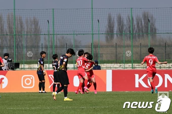 [사진] 북한에 완패한 U-20 여자 축구
