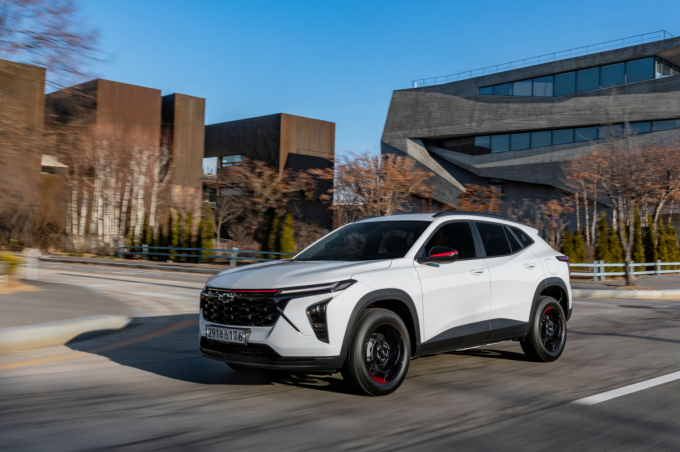 2025년형 트랙스 크로스오버 REDLINE/사진제공=한국GM