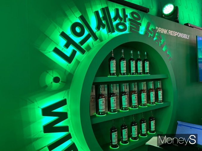 팝업스토어 제임슨 마당 내부. /사진=연희진 기자