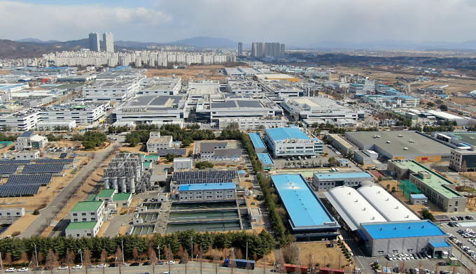 문화가 있는 산업단지 조성'을 위해 국토교통부·문화체육관광부·산업통상자원부가 모인 전담조직(TF)이 발족했다. 사진은 충북 청주시 오창과학산업단지 외국인투자지역 전경. 사진은 기사와 관련 없음. /사진=뉴시스