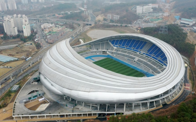 미르스타디움 전경. / 사진제공=용인도시공사