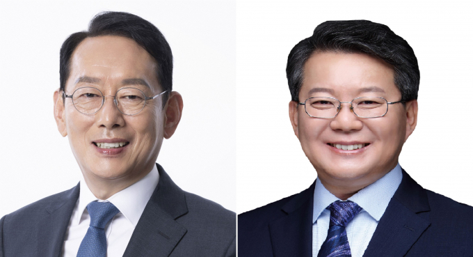 국민의힘 김도읍(왼쪽), 더불어민주당 변성완/사진=부산선관위