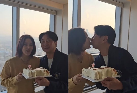손담비와 이규혁./사진=손담비 SNS