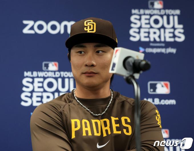 [사진] 김하성, 진지한 표정