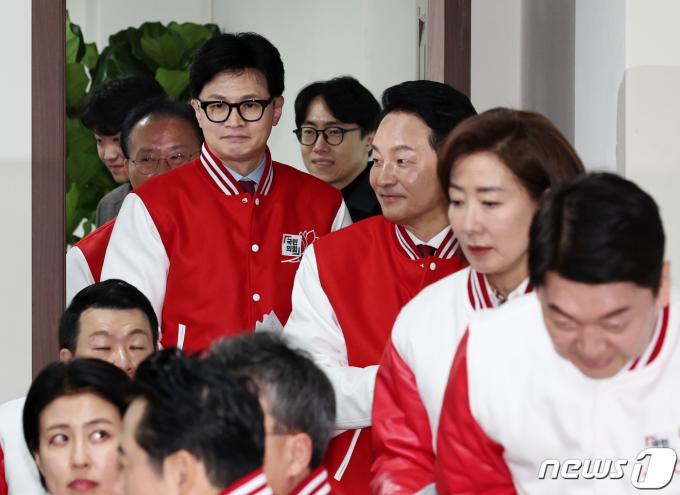 [사진] 국민의힘 중앙선거대책위